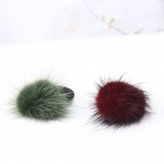 Korean Artificial marten hair Ball Elastic Hair Band Ponytail Holder Girl Hair Clip Headband Hair Accessories Gift Free shipping
