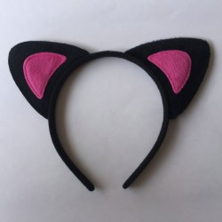 Korean Heart Cat Ear Baby Headband Wool Cloth Tiger Headbands Cute Women Girls Kids Party Hair Accessories Hello Kitty Hair Band
