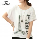 Korean Loose Style Woman Fashion T-shirts Plus Size L-4XL Good Quality O-neck Letter Printed Design Women Casual Short Tees