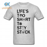 LIFE IS TOO SHORT TOO STAY STOCK FUNNY T SHIRT JDM Boost Turbo Race Hoody T Shirt camisetas Cotton Printed T-Shirt Tee Men Women