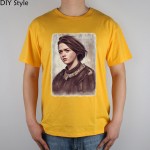 LITTLE GIRL ARYA STARK GAME OF THRONES T-shirt top Lycra cotton Fashion Brand men t shirt high quality