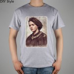 LITTLE GIRL ARYA STARK GAME OF THRONES T-shirt top Lycra cotton Fashion Brand men t shirt high quality