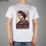 LITTLE GIRL ARYA STARK GAME OF THRONES T-shirt top Lycra cotton Fashion Brand men t shirt high quality