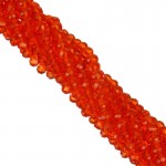 LNRRABC 6MM 100pcs/lot New !Top Quality !Clear/Transparent Faceted Glass String Beads for Jewelry Making Bicone Free Shipping