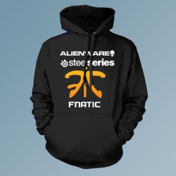 LOL CSGO clan fnatic game team Men pullover hoodies cardigan man esport hoody Men's Outwear Casual sweatshirt fnatic