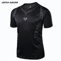 LS New 2017 Summer Best thailand Quality men T-shirts Quick Dry shirt men's t-shirts jersey cause SMT jerseys  plus size M-XXL