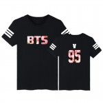 LUCKYFRIDAYF Kpop BTS Bangtan Boys JUNG KOOK JHOPE JIN JIMIN V SUGA  bts t-shirt Women tshirt tee shirt k-pop bts accessories