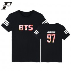 LUCKYFRIDAYF Kpop BTS Bangtan Boys JUNG KOOK JHOPE JIN JIMIN V SUGA  bts t-shirt Women tshirt tee shirt k-pop bts accessories