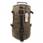 Large capacity man travel bag mountaineering backpack men bags canvas bucket shoulder bag 012