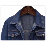 Large size 5XL 2016 Autumn Women Denim Jacket  Long Sleeve Short Denim Coat For Women Jeans Jacket Plus Size Outwear