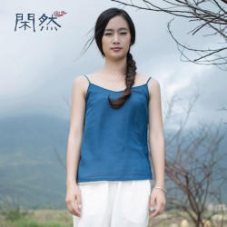 Linen Halter Top Women Summer Style Sexy Sleeveless Vest Loose Casual Linen Plus Size Tops Free Shipping