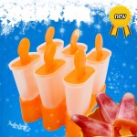 Lolly Mould Tray Pan Kitchen Randomly color 6 Cell Frozen Ice Cube Molds Popsicle Maker  DIY Ice Cream Tools Cooking tools