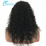 Loose Wave Curly Wigs For African Americans,Virgin Brazilian Human Hair Lace Front Wigs Glueless Full Lace Wigs For Black Women