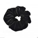 Luxurious Soft Feel Velvet  Hair Scrunchie Ponytail Donut Grip Loop Holder Stretchy Hair band