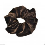 Luxurious Soft Feel Velvet  Hair Scrunchie Ponytail Donut Grip Loop Holder Stretchy Hair band