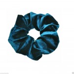 Luxurious Soft Feel Velvet  Hair Scrunchie Ponytail Donut Grip Loop Holder Stretchy Hair band