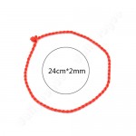 Lychee 50 pieces New Fashion Chinese style men women unisex bracelet braided lucky red string bracelet handmade weaving bracelet