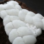 MCCKLE coat women faux fox fur vest brand shitsuke fuorrure femme fur vests fashion luxury peel women's jacket gilet veste