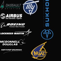 MCDONNELL DOUGLAS Mikoyan MIG Northrop Grumman Sukhoi BOEING AIRBUS LOCKHEED MARTIN Dassault Aerospace Aviation Mens T Shirts
