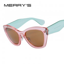 MERRY'S Butterfly Brand Eyewear Fashion Sun glasses Women Cat Eye Sun Glasses High quality Oculos UV400