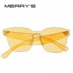 MERRY'S Fashion Women Integrated Eyewear Candy Cat Eye Sunglasses S'8087