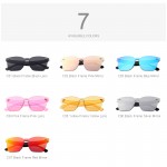 MERRY'S Fashion Women Integrated Eyewear Candy Cat Eye Sunglasses S'8087