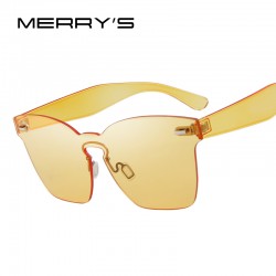 MERRY'S Fashion Women Integrated Eyewear Candy Cat Eye Sunglasses S'8087