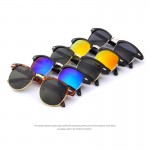 MERRY'S Fashion Women Retro Rivet Sunglasses Classic Brand Designer Unisex Sunglasses UV400
