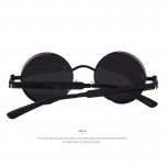 MERRY'S Vintage Women Steampunk Sunglasses Brand Design Round Sunglasses Oculos de sol UV400