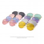 MERRY'S Women Bang Fashion Sunglasses Classic Brand Designer Sunglasses Vintage Twin Beam Metal Frame Glasses S'8006