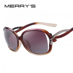 MERRY'S Women Brand Designer Polarized Sunglasses Fashion Bowknot Women Sunglasses Hollow out Lens 5Color High quality