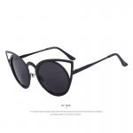 MERRY'S Women Cat Eye Sunglasses Brand Designer Sunglasses Classic Shades Round Frame S'8064