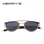 MERRY'S Women Fashion Cat Eye Sunglasses Classic Brand Designer Sunglasses S'8085