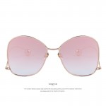 MERRY'S Women Personality Exaggerated Sunglasses Clear Lens Women Glasses UV400 Protection S'8066