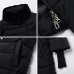 MIEGOFCE 2015 winter duck down jacket  women  long coat parkas thickening Female Warm Clothes Rabbit fur collar High Quality