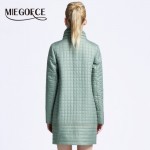 MIEGOFCE 2017 New Spring Short Jacket Women Coat Bomber Padded Cotton Jacket Coat Outwear Fashion Warm Women's Clothing Hipster