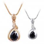 MOLIAM Fashion Women Necklace Gold-Color Slide Pendants Jewelry with Chain Gros Collier Femme 2016 MLP005,MLP006