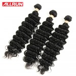 Malaysian Deep Wave 4 Bundles Malaysian Virgin Hair Deep Curly 7a Unprocessed Virgin Hair Weave 100% 100g  Human Hair Extensions