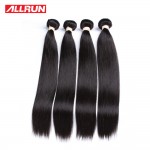 Malaysian Virgin Hair Straight 4 Bundle Deals Malaysian Straight Virgin Hair 8A Grade Virgin Unprocessed Human Hair Extensions