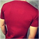Mans T-Shirt Summer Fashion Solid Color Men Tshirt Double Button Fun Army Bodybuilding Mens Compression Short Sleeve Clothing