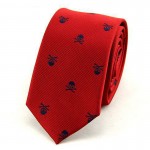 Mantieqingway Neck Ties for Men 6cm SKinny Polyester Silk Neckties Skull Print Business Neckwear Corbatas Wedding Suits Gravatas Mantieqingway Neck Ties for Men 6cm SKinny Polyester Silk Neckties Skull Print Business Neckwear Corbatas Wedding Suits Gravatas