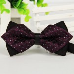 Mantieqingway Simple Men's Suit Bow Tie For Groom Wedding  Party Men Formal Wear Business Cravat Bow tie Clothing Accessories