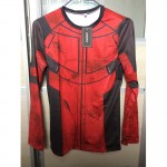 Marvel Deadpool  long-sleeved compression t shirt men Deadpoolt 3D printing cosplay t-shirts 2017 summer fitness tights T-shirt