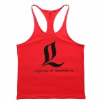 Men Clothing Fitness Suit Fashion Vest Gymwear Singlets Tank Tops Mens Undershirt Bodybuilding Muscle Cotton Racerback