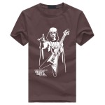 Men Darth Vader Heavy Metal printing Designer Funny T Shirts Short Sleeve Tee Creative fashion Star War t-shirts Cotton S-XXXL