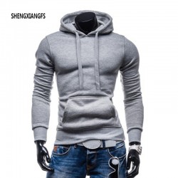 Men Hoodies Sweatshirts Men's Fashion Clothing Spring Winter Sportswear Slim Pullover Hoodies Drawstring hood Hip hop sweatshirt