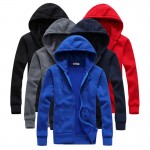 Men Hoodies and Sweatshirts Mens Casual Cotton Hooded cardigan Hoddie Coat hip hop Sportsuit Tracksuit Sweatshirt