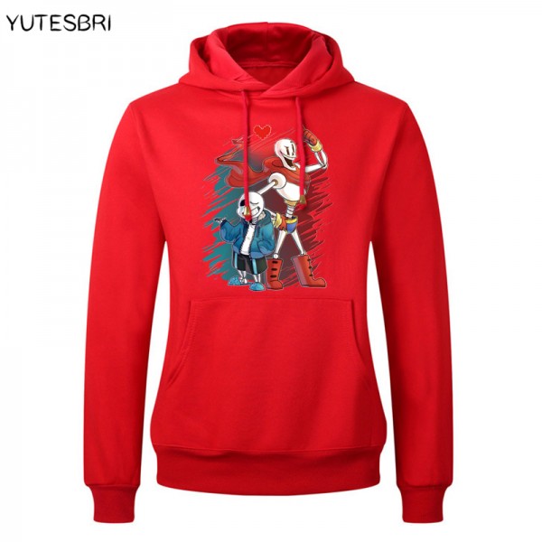 Men Hoodies undertale sans and papyrus hoodie Skateboard sudadera hip hop Women undertale Lovers Sweatshirt Sportswear