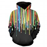 Men Women Fashion Hoodies 3D Printing Bright Color Paint Patterns Cool Sweatshirt For Men Women High Quality Wholesale 1