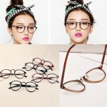 Men Women Nerd Glasses Clear Lens Eyewear Unisex Retro Eyeglasses Spectacles